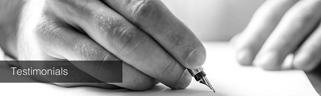 testimonials